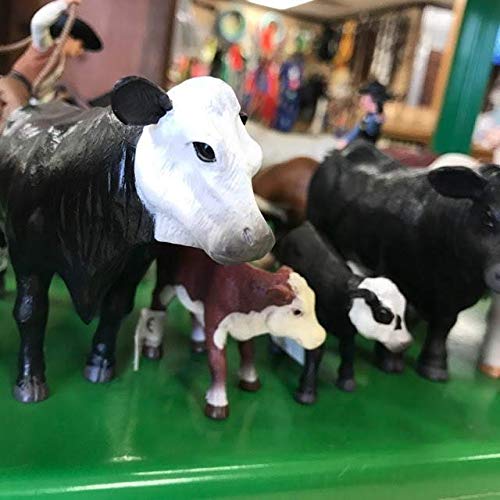 Little Buster Toys Black Baldy Calf - Black And White Faced Calf, 1/16Th Scale