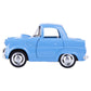 Berry President Die Cast Metal Model Car, 1:38 Pullback Toy Vehicle With Opening Doors, Vintage Classic Car Toys For Kids And Ad