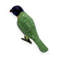 Witnystore Tiny 2?'' Long Rainbow Lorikeet Parrot Bird Figurine - Miniature Hand Made Painted Ceramic Birds Aves Colorful Porcel