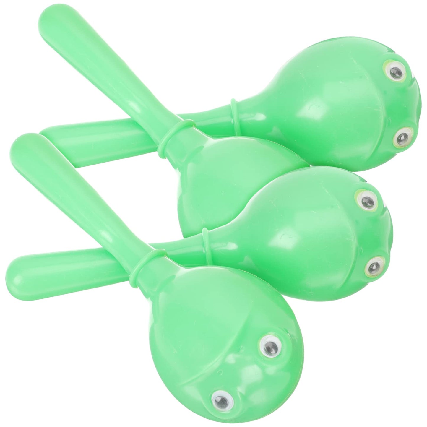 Excluzo 4Pcs Maracas Mini Sand Maracas Cute Festival Maracas Toy Maracas Rattles Toy Frog Maracas Shaker Children Percussion Ins