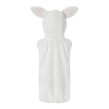 Feibel Kids Sheep Costume Boys Girls Furry Hooded Vest Cute Animal Costume Little Lamb Christmas Outfits (White, 2-3 Years)