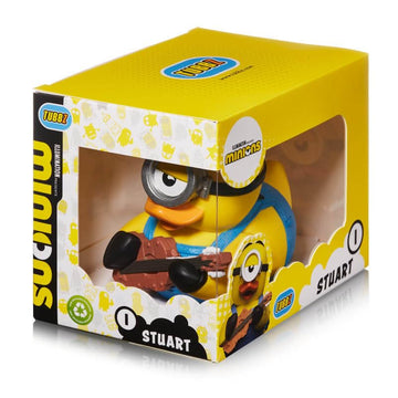 Tubbz Boxed Edition Minions Stuart Collectible Vinyl Rubber Duck Figure - Official Despicable Me 4 Minions Merchandise - Tv, Mov