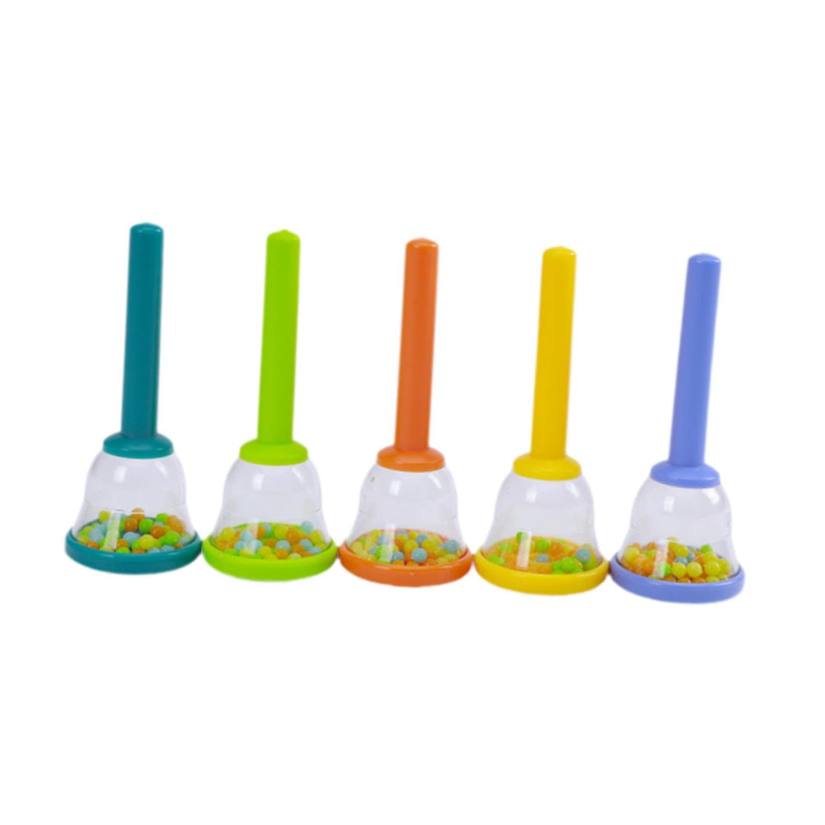 Bnf5X Kids Hand Bell Sand Toy Handbell For Chorus Party Supplies Classroom|Musical Instruments & Gear | Percussion | Orchestral 