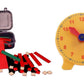 Navnirmiti Algebra Tiles And Student Clock | Educational Math Learning Kit (Combo Pack)