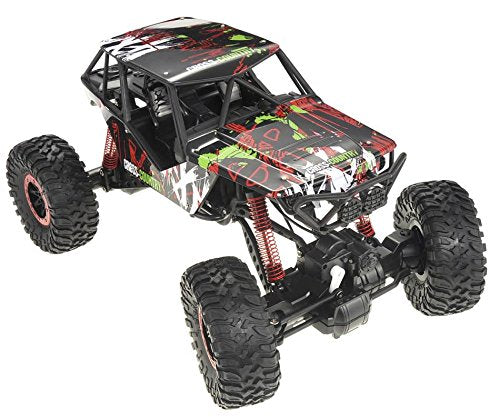 AZ Trading & Import MC001-Red 1: 10 2.4G 4WD Rally Rock Crawler Car Red