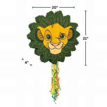 Disney Lion King Pull String Pinata - 7.5 X 11, 1 Pc
