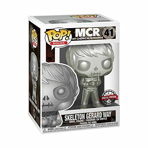 Funko Pop! MCR Platinum Gerard Skeleton Way