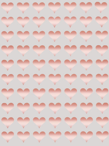 1/2 Inch (0.50) Heart Sticker Bulk Labels Sheets Diy Scrapbooking Stickers For Valentine'S Day, Stationery, Arts & Crafts 13Mm, 7560-Pack - (Rose Gold) By Royal Green