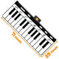 Play22 Floor Piano Mat For Toddlers 71' - 24 Keys Piano Play Mat - Keyboard Playmat Has Record, Playback, Demo, Play, Adjustable Vol. - Best Piano Gift For Boys & Girls