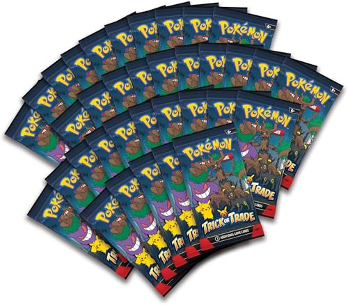 Pokemon TCG Booster Bundle - Trick or Trade, Small, Multi-color, Paper, Model 290-85834