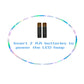36In Led Hoop Dance Exercise Light Up Hoop For Kids Adults Children, Fitness Equipment Weight Loss Auto Color Changing Strobe Gl