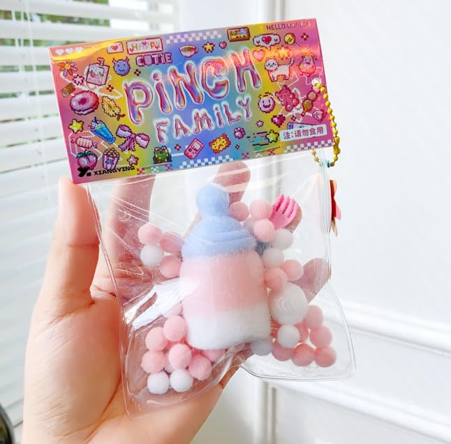 Taba Squishy Toys Cat Paw Squishy Toys Cat Paw Squeeze Toys  Fidget Toys Silicone Squeeze Toy for Stress Relief Cute Soft Squeeze Fidget Toys Party Favors Gift for mature-themed (Bottle)