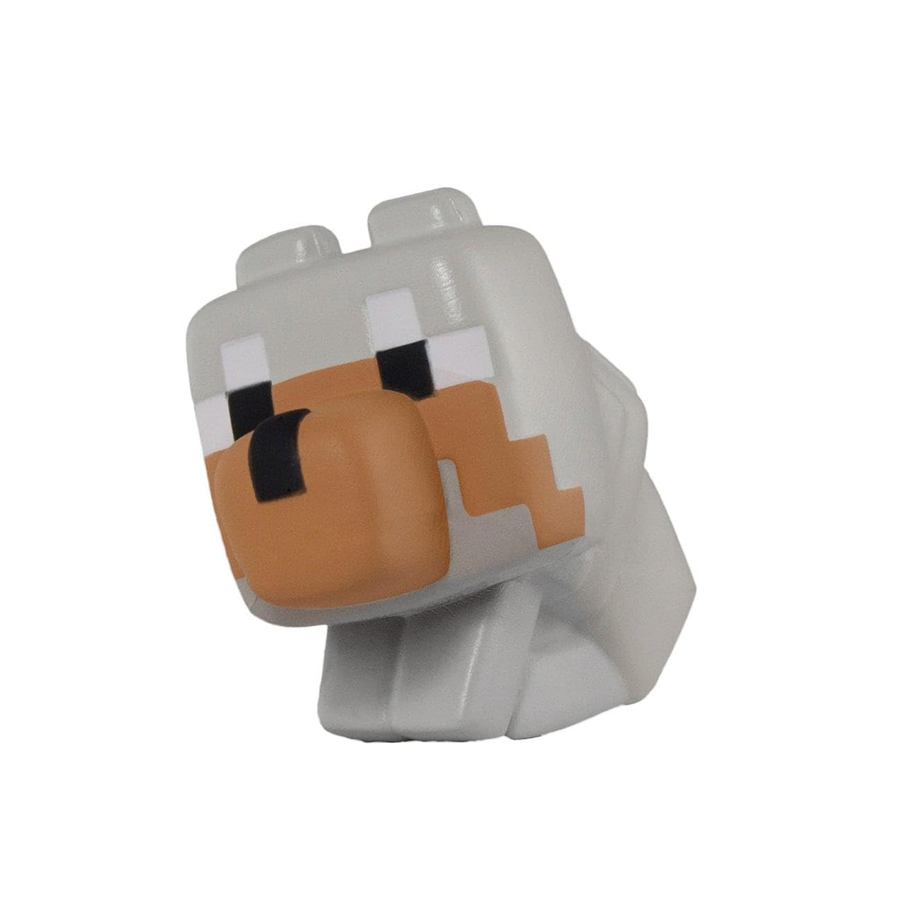Just Toys Minecraft Mega Squishme Tamed Wolf, One Size, Grey, Jtmin-3588