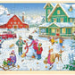 Christmas Puzzles 48 Piece For Kids Ages 3-5 By Moinkidz, Winter Holiday Christmas Wooden Jigsaw Puzzle For 3 4 5 Year Old, Snowy Farm Toddler Puzzles For Kids Ages 4-8 With Storage Tray