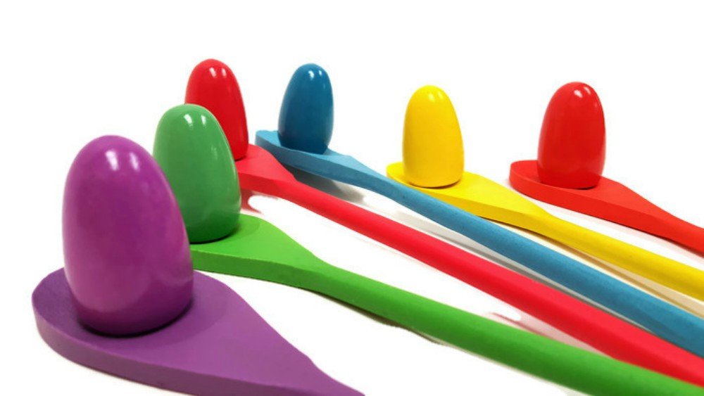 Dondor Egg & Spoon Race Game (1 Pack)
