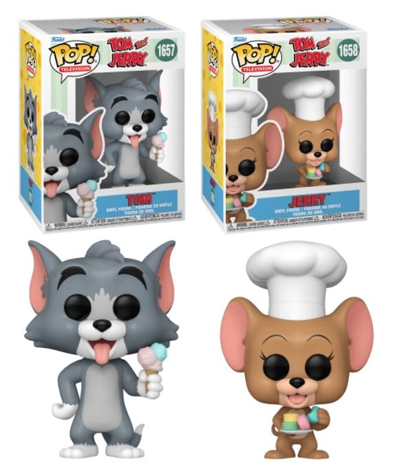 Funko Tom & Jerry Pop! Television Complete Set (2)
