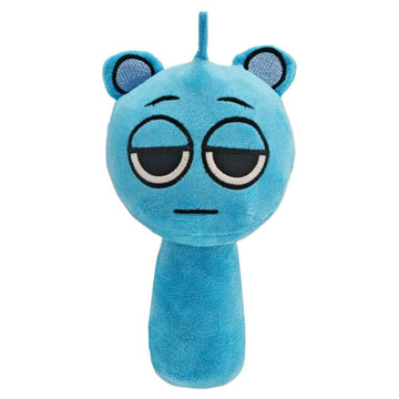 Wehdl Sprunki Plush, 10'' Cute Sky Blue Sky Plushies Toy For Fans Gift, Soft Stuffed Figuer Doll For Kids Adults, Birthday Chris