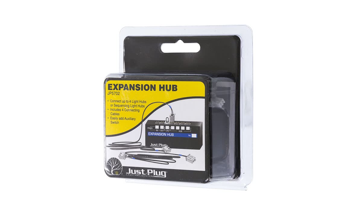 Woodland Scenics Jp5702 Just Plug(Tm) Lighting System, Expansion Hub