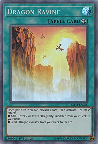 Yu-Gi-Oh! - Dragon Ravine - Myfi-En056 - Super Rare - 1St Edition - Mystic Fighters