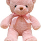 Hgplvxj 13.5 Pink Teddy Bear Plush Toy - Cute Stuffed Animal Gift for Kids & Girlfriend - Perfect for Birthdays, Christmas, Valentine's Day