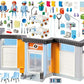 Playmobil Furnished Hospital Wing Set - Standard Size, Multi-color, Plastic, Model 70191