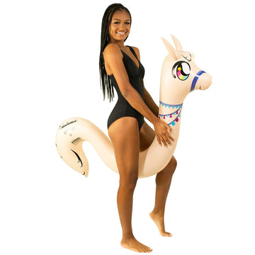 Poolcandy Inflatable Animal Swim Noodles (Llama)