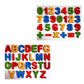 Fi  Flick In Wooden 3D Number Shape 09 And Capital Alphabet AZ Letters Educational Learning Digital Montessori Puzzle Board T