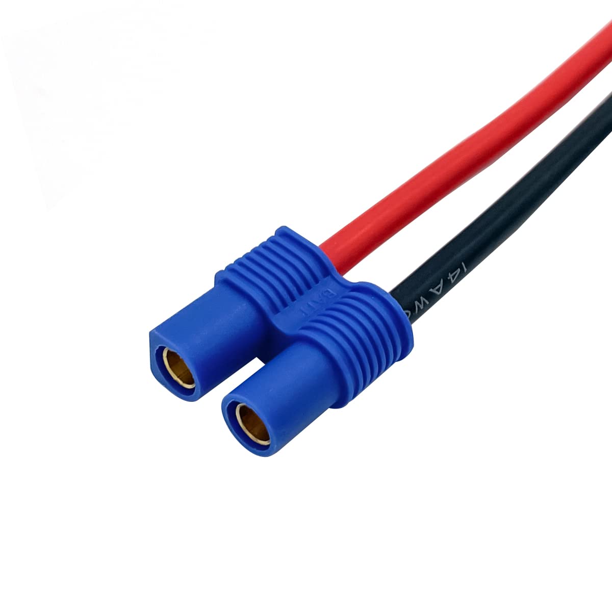 5Pairs EC3 Plug Connector Female and Male Deans with 14AWG 10cm Silicon Wire for RC Lipo Battery Cable Drone