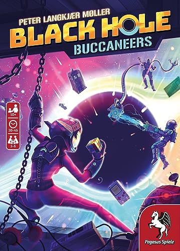 Black Hole Buccaneers - Drafting Board Games - For Family Game Night - Ages 10+ - 3 To 6 Players - 30 To 45 Min Of Gameplay - English Version