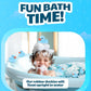 36 Pieces Classic Rubber Duck Bath Toys - No Holes Bpa Free Floating Duckies For Boys Baby Shower, Party Favors, Kids Gifts (Blue)