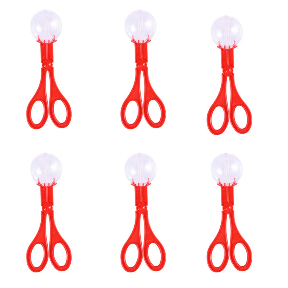 6pcs Insects Catcher Handy Scoopers Tongs Tweezers Multifunctional Collection Set for Kids Outdoor Nature Exploration Toy (17.5c