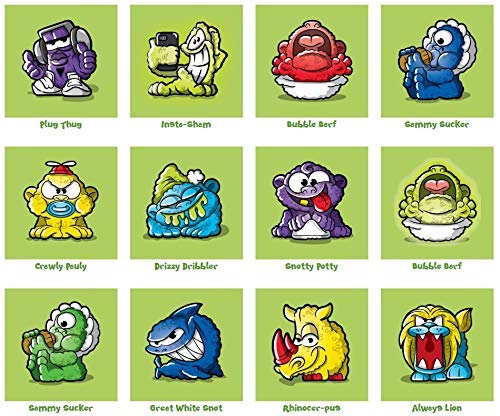 Pop Pops: Snotz, Just Pop, Can'T Stop, 60 Snotz To Collect, Pop The Satisying, Gooey Slime Filled Bubbles, Find The 4 Surprise Snotz Inside, Ages 5 And Up