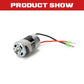 RCAWD 550 12T Brushed Motor for 1/10 ARRMA 3s &Mega Vorteks Senton Granite Big Rock Typhon, Slash 4x4 2WD Redcat Volcano EPX ECX