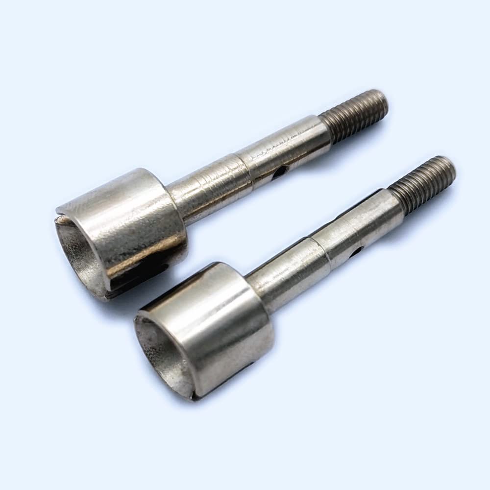 Hd Axle 5X40Mm -2Pcs For Hpi Savage Xs Flux Ken Block Wr8 Flux Bullet3.0 Mt St 109921 101228 Silver