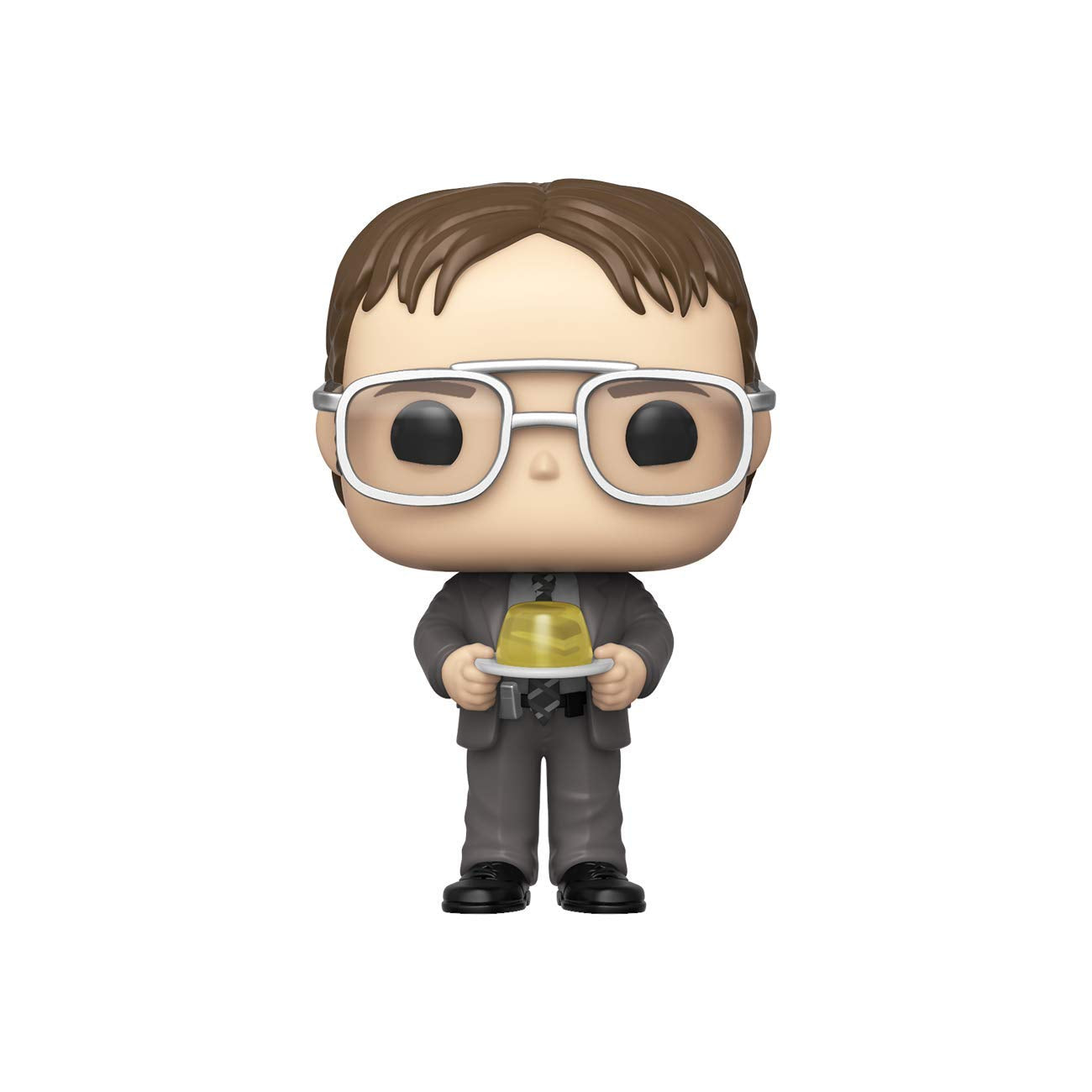 Funko Pop! TV - The Office Dwight with Gelatin Stapler, Vinyl, Multicolor, One Size, Model 48498