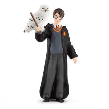Schleich Wizarding World Of Harry Potter 2-Piece Set With Harry Potter & Hedwig Collectible Figurines For Kids Ages 6+