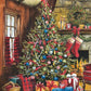 Heritage Puzzle O' Christmas Tree By William Mangum - 550 Pieces - 24'' X 18'' Finished Size