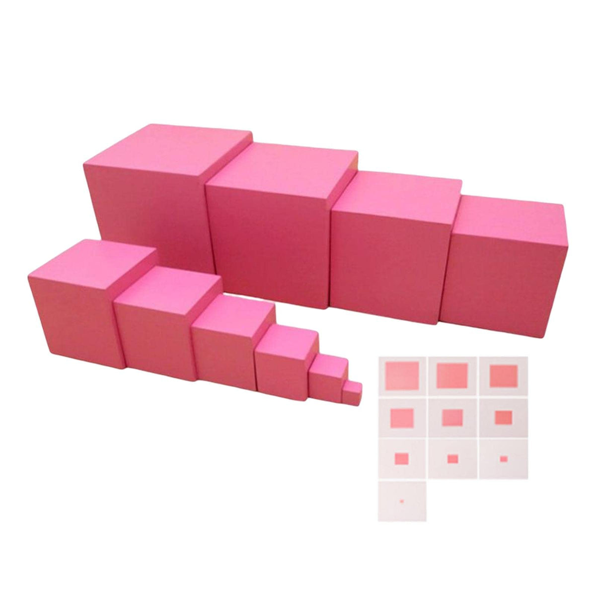 Club BollywoodMontessori Pink Tower Practical Skills Learning Activities For Kids|Baby|Toys For Baby|Developmental Baby Toys