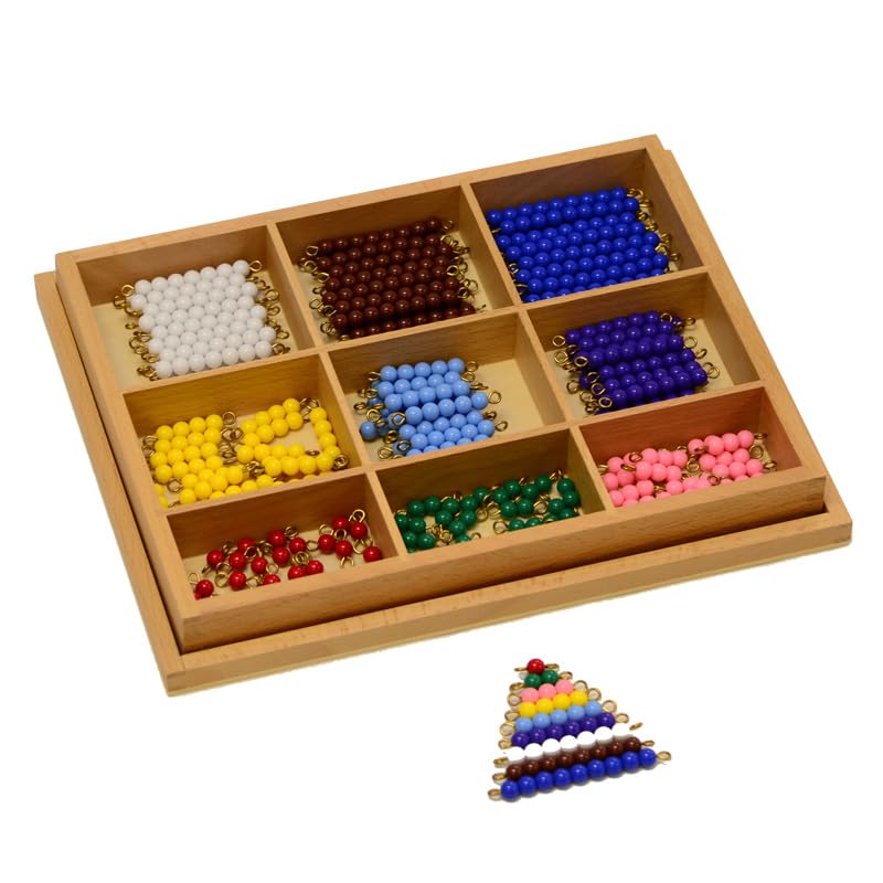 Elite Montessori Checker Board Beads - Multicolor, Metal, Model E.085.1