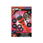 LEXiBOOK Miraculous Stories Projector Torch Light - 24 Images, Red/Black, 3 x 3 x 11.51 cm, Model LTC050MI, Plastic