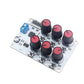 RC Digital Servo Tester 6 Channels Motor Servo Controller Centering Tool with Over-Current Protection & 2 Control Modes for RC C