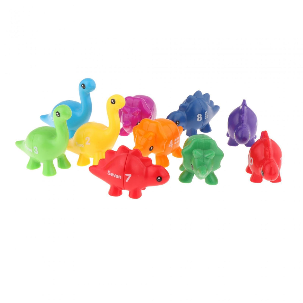 Atorse Counting Sorting Toy Pairing Dinosaur Fine Motor Toy For Construction Skills Number