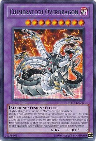 Yu-Gi-Oh! - Chimeratech Overdragon (Rymp-En061) - Ra Yellow Mega-Pack - Unlimited Edition - Rare