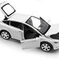 Gidoyi Toy Car Model X, Pull Back Car Toys Alloy Vehicles With Lights And Sound 1:32 Scale Model Car (White)