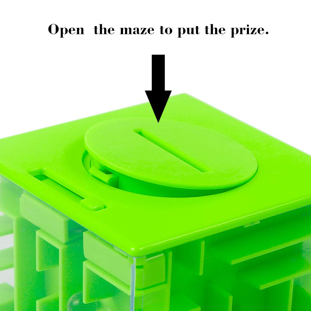 4PACK Money Maze Puzzle Box  Twister.CK Unique Money Gift Holder Box  Fun Maze Puzzle Games for Kids and mature-themed Birthday Christmas.