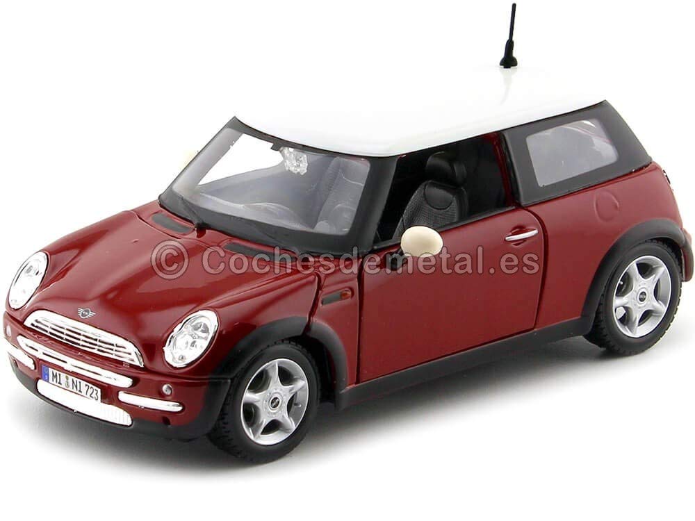Mini Cooper Red 1:24 Diecast Model Car