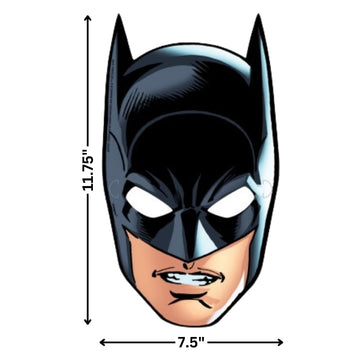 Justice League Party Paper Masks - Assorted Designs, 8 Pcs