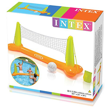 Intex 56508Ep Inflatable Floating Swimming Pool Toys Volleyball Game, Green