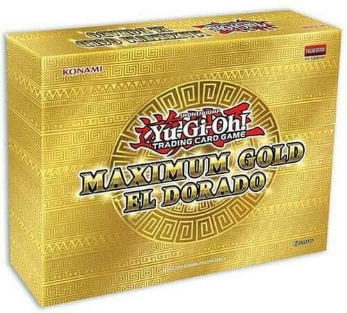 Yugioh Maximum Gold El Dorado Booster Sealed Display Box: 5 Mini-Boxes (20 Total Booster Packs!)