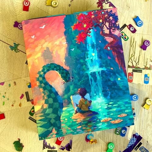 Canvas Reflections Board Game Expansion - Create Stunning Masterpieces! Art Competition And Puzzle Game For Kids &D Adults, Ages